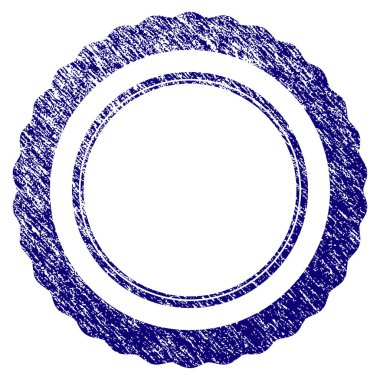 Grunge Çift Kişilik sertifika rozet çerçeve dokulu