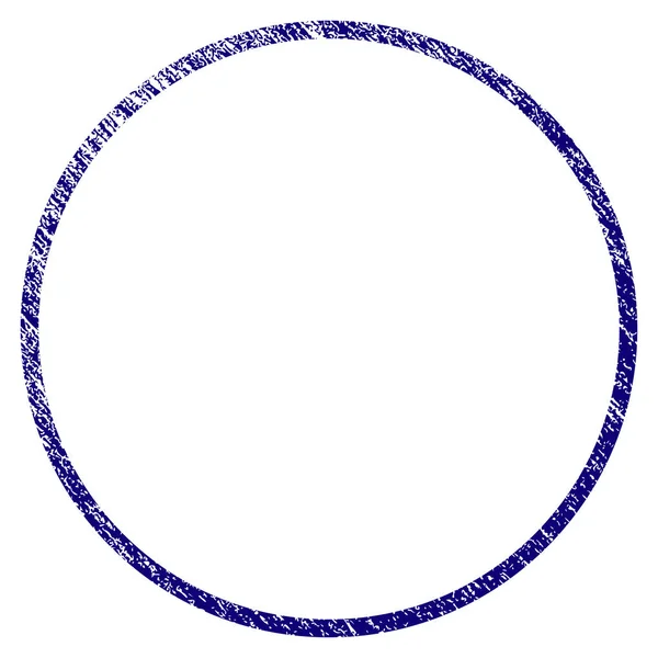 Grunge Textured Circle Frame — Stock Vector