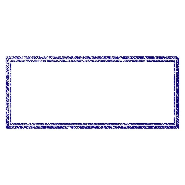 Grunge texturizado duplo retângulo quadro —  Vetores de Stock