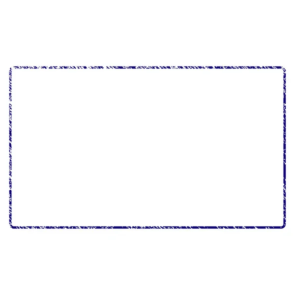 Grunge texturizado arredondado retângulo quadro — Vetor de Stock