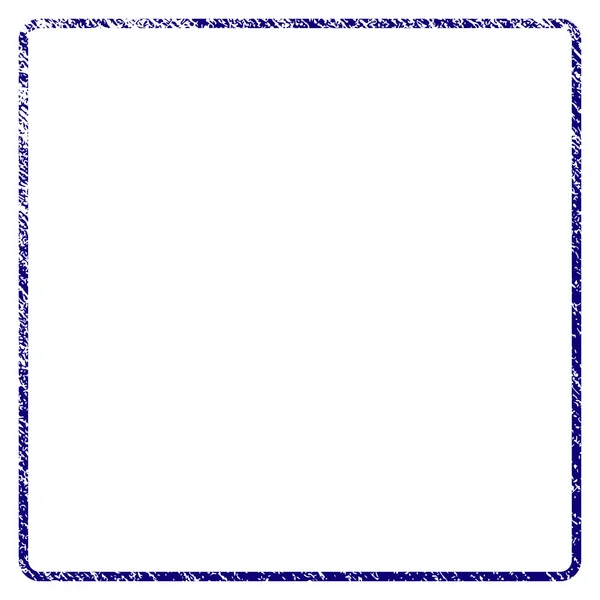 Grunge texturizado arredondado quadro quadrado — Vetor de Stock