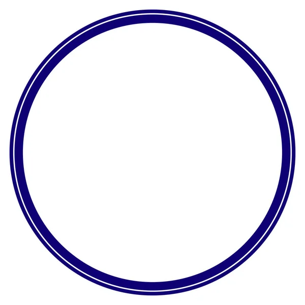 Шаблон двойного круга — стоковый вектор