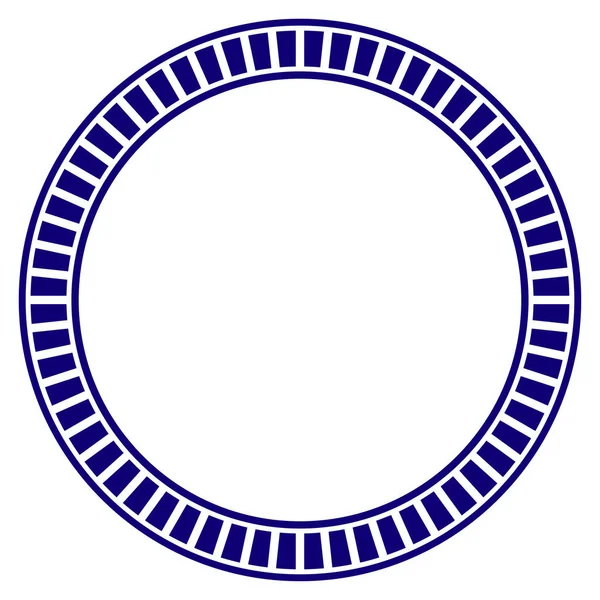 Шаблон подвійного кола — стоковий вектор