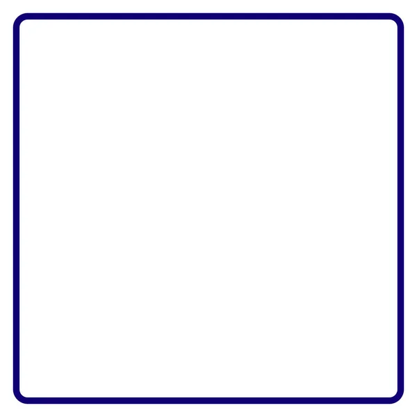 Double Rounded Square Frame Template — Stock Vector © ahasoft #195492228