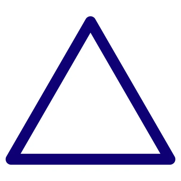 圆角三角形框架模板 — 图库矢量图片