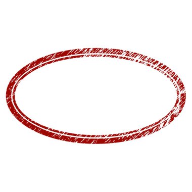 Çizik dokulu Çift Kişilik Oval çerçeve