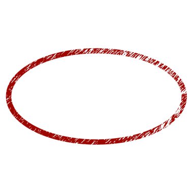 Sıkıntılı dokulu Oval çerçeve