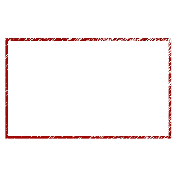 Grunge texturizado retângulo quadro — Vetor de Stock