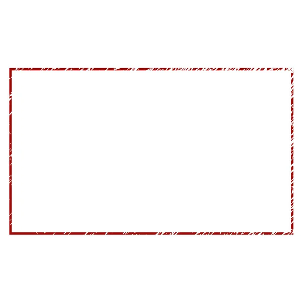 Tíseň texturou obdélníkový rámeček — Stockový vektor