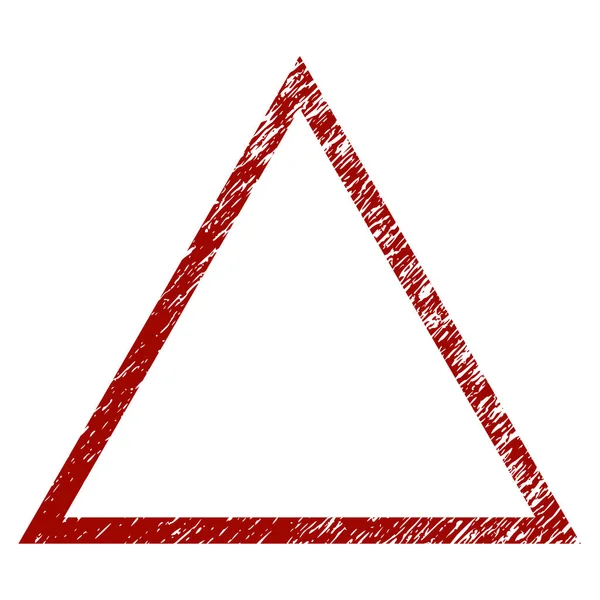 Измельченный треугольник — стоковый вектор