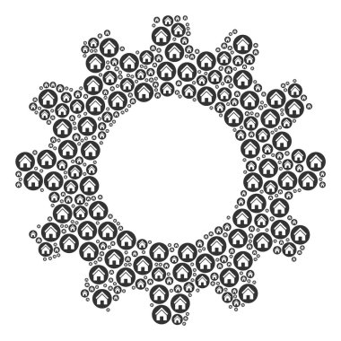 COG kolaj Emlak simgeler