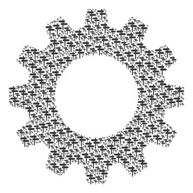 COG kolaj yol işaretçisini simgeler