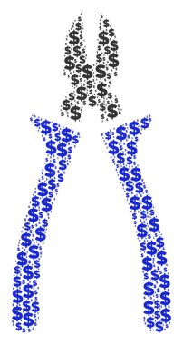 Kerpetenler bileşimi Doları ve noktalar