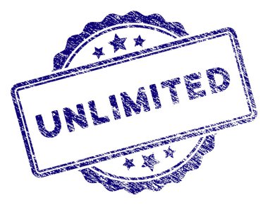 Unlimied damga mühür Grunge dokulu