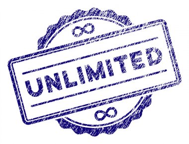 Unlimied damga mühür Grunge dokulu