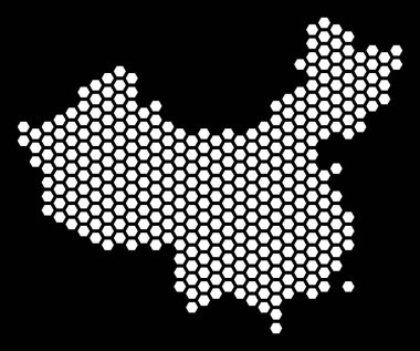 Altıgen Çin Haritası