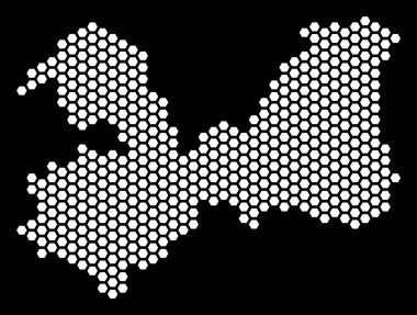 Altıgen Leningrad Oblast harita