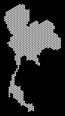 Petek Tayland Haritası