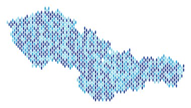 Çekoslovakya harita nüfusun demografik