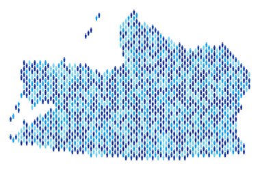 Kaliningrad bölgesi harita nüfusun demografik