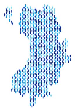 Koh Tao Tayland Adası harita nüfus kişi