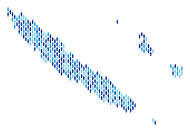 Yeni Kaledonya Adaları nüfusun demografik göster