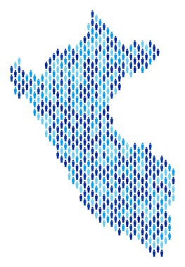 Peru Haritası nüfus kişi