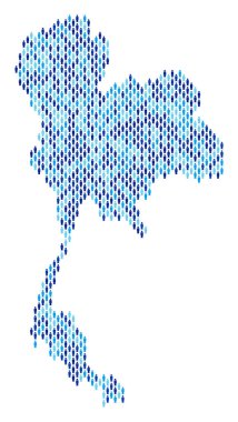 Tayland harita nüfus kişi