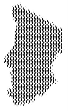 Chad harita nüfus kişi