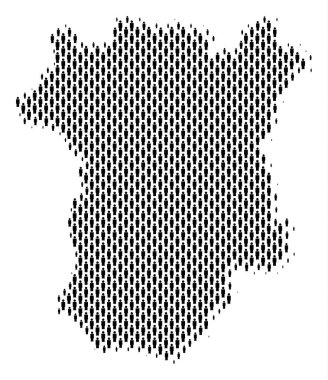 Çeçenistan'da harita nüfus kişi