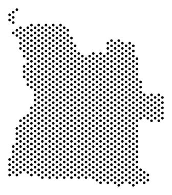 Nokta Angola Haritası