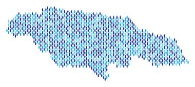 Jamaika Haritası nüfus kişi