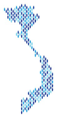 Vietnam Haritası nüfus kişi