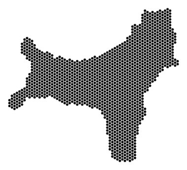 Petek Christmas Adası Haritası