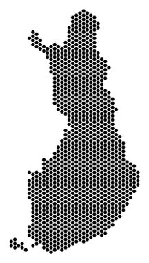 Petek Finlandiya Haritası