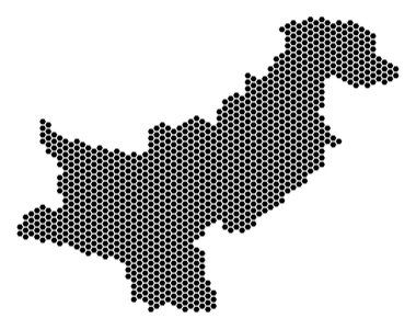 Altıgen Pakistan Haritası