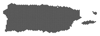 Petek Puerto Rico harita