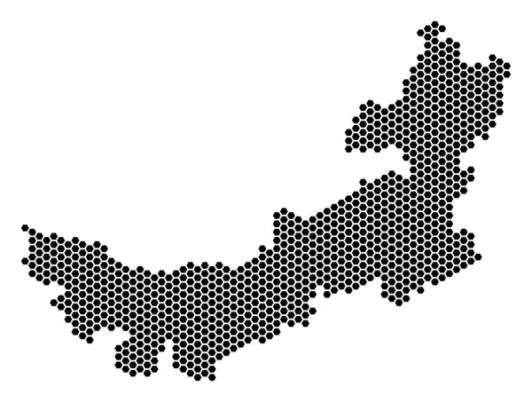Petek Çin İç Moğolistan Haritası