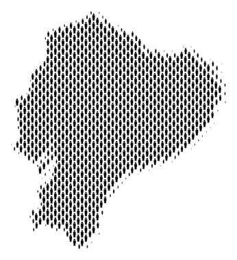 Ekvator harita nüfus kişi