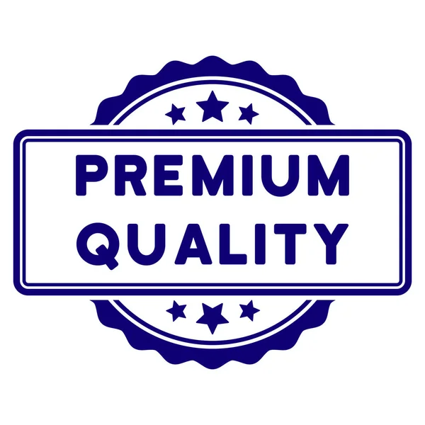 Modelo de selo de qualidade premium — Vetor de Stock