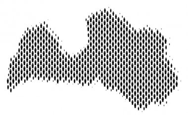 Letonya harita nüfus kişi