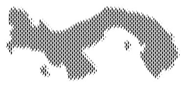 Panama harita nüfusun demografik