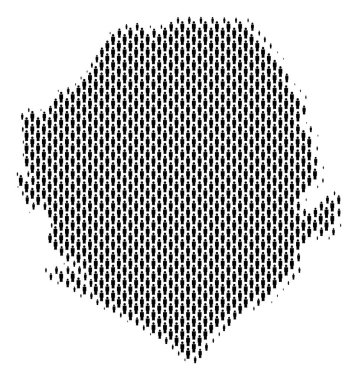 Sierra Leone harita nüfusun demografik