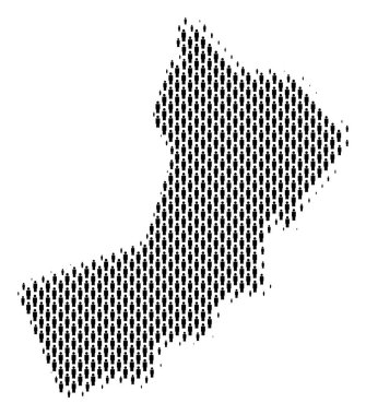 Yemen harita nüfusun demografik