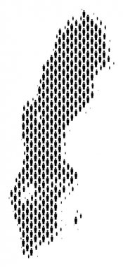 İsveç harita nüfus kişi