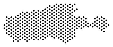 Noktalı Kanguru Adası Haritası