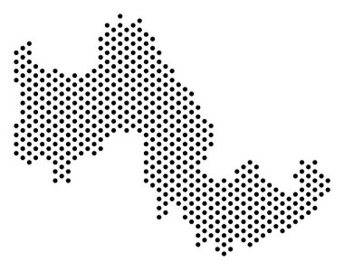 Noktalı Tilos Yunan Adası Haritası