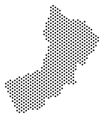 Noktalı Yemen harita