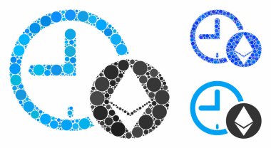 Ethereum kredi saati Küre Ögelerinin Bileşimi