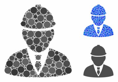 Küresel Ögelerin Mühendis Bileşimi Simgesi